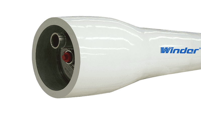 8 inch end port membrane housing.