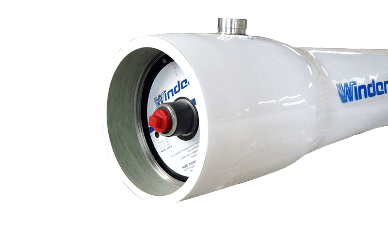 8 inch side port membrane housing.