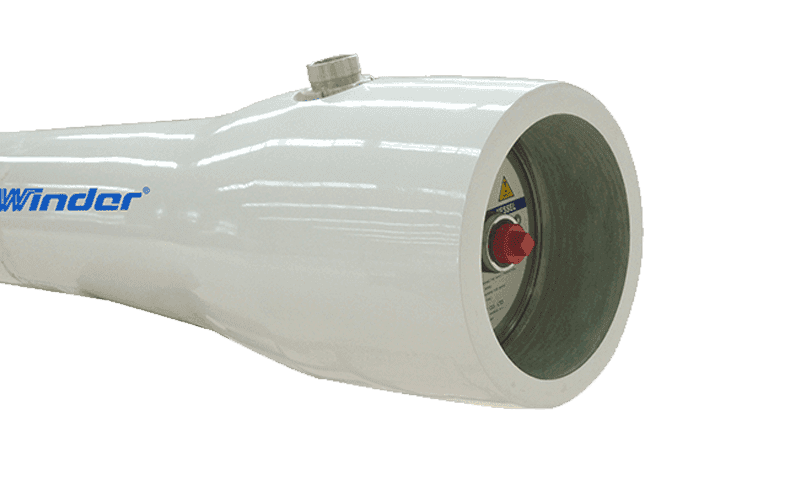8 inch side port membrane housing.