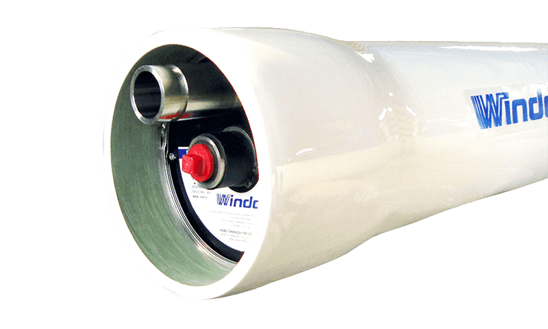 8 inch end port membrane housing.